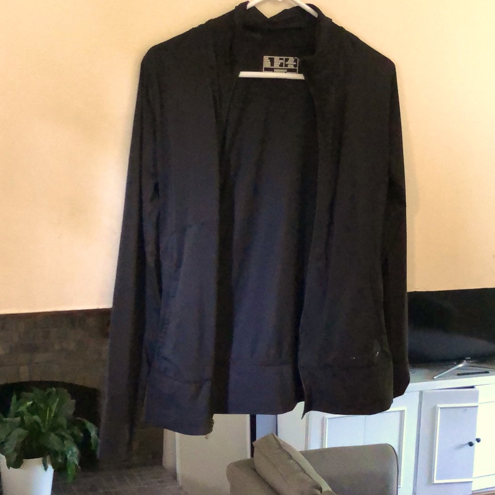 Black zip up
